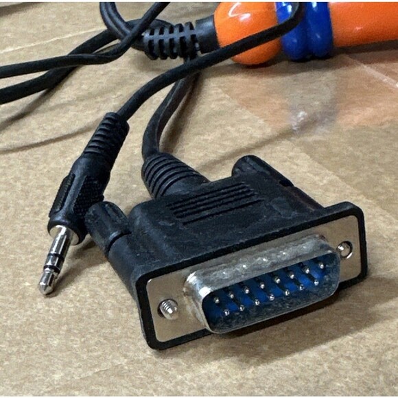 Viacom International Nicktoons 2001 Orange and Green PC Powered Microphone Toy - Picture 2 of 5